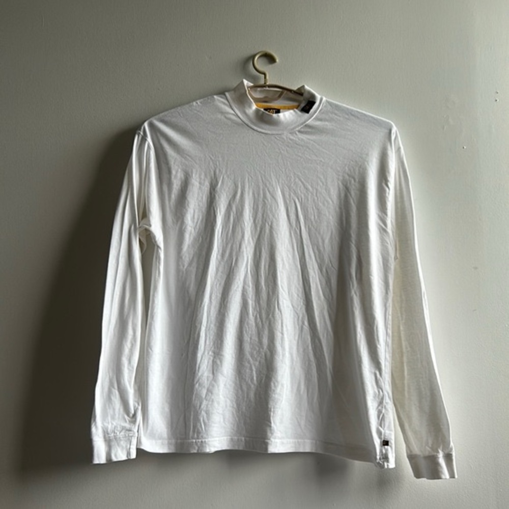 White Catepillar Long Sleeve Shirt XXL